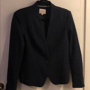 Sharp navy blue Loft Blazer! Great condition!